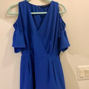 Zara blue romper